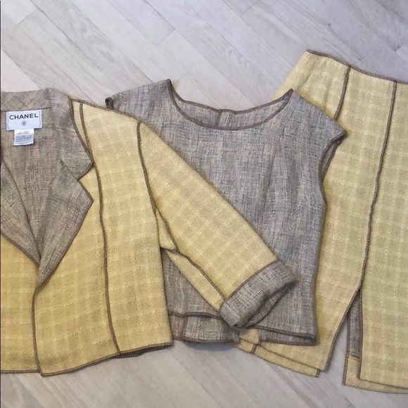 CHANEL Other - Vintage CHANEL 3 Piece Skirt Suit